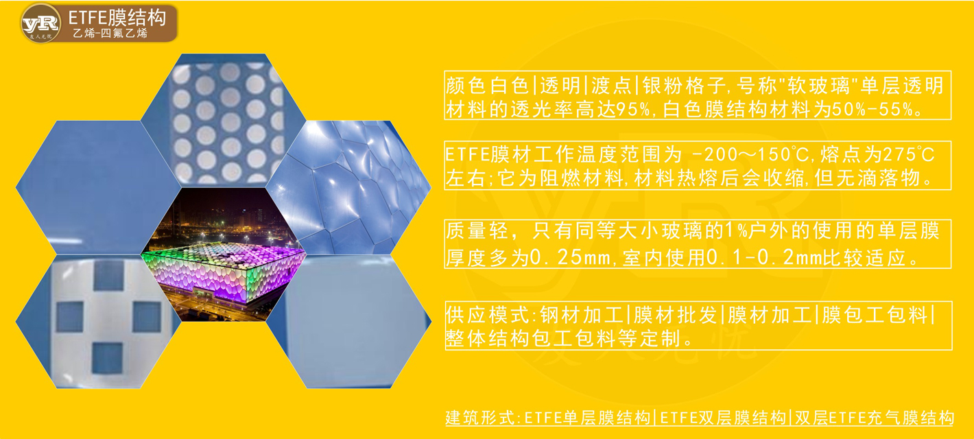 ETFE充气膜结构 ETFE充气膜结构