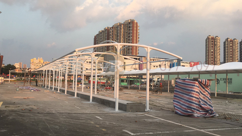 膜结构安装