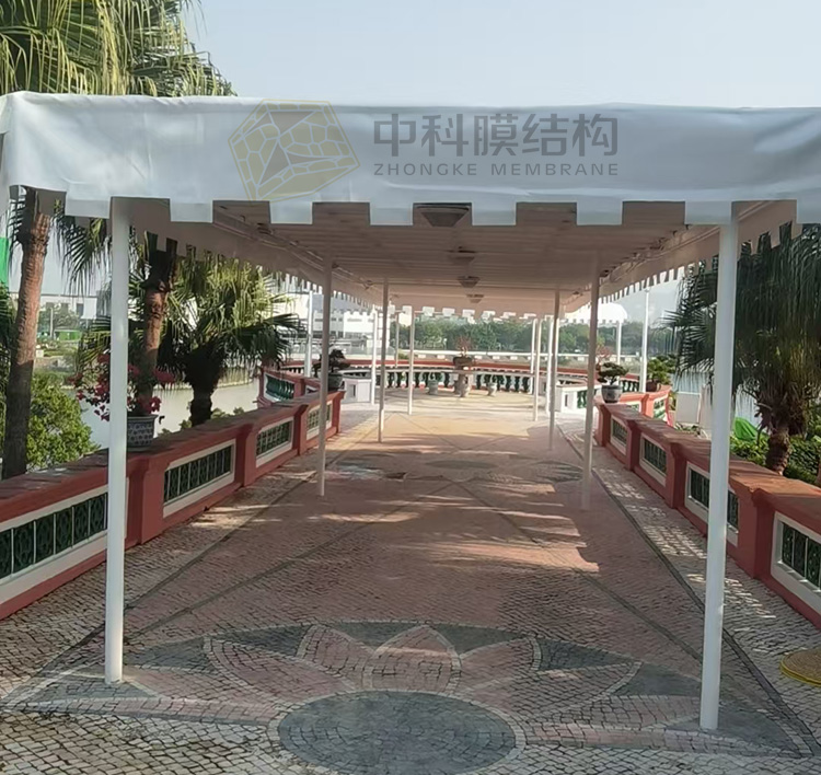 澳门特首膜结构雨棚工程项目